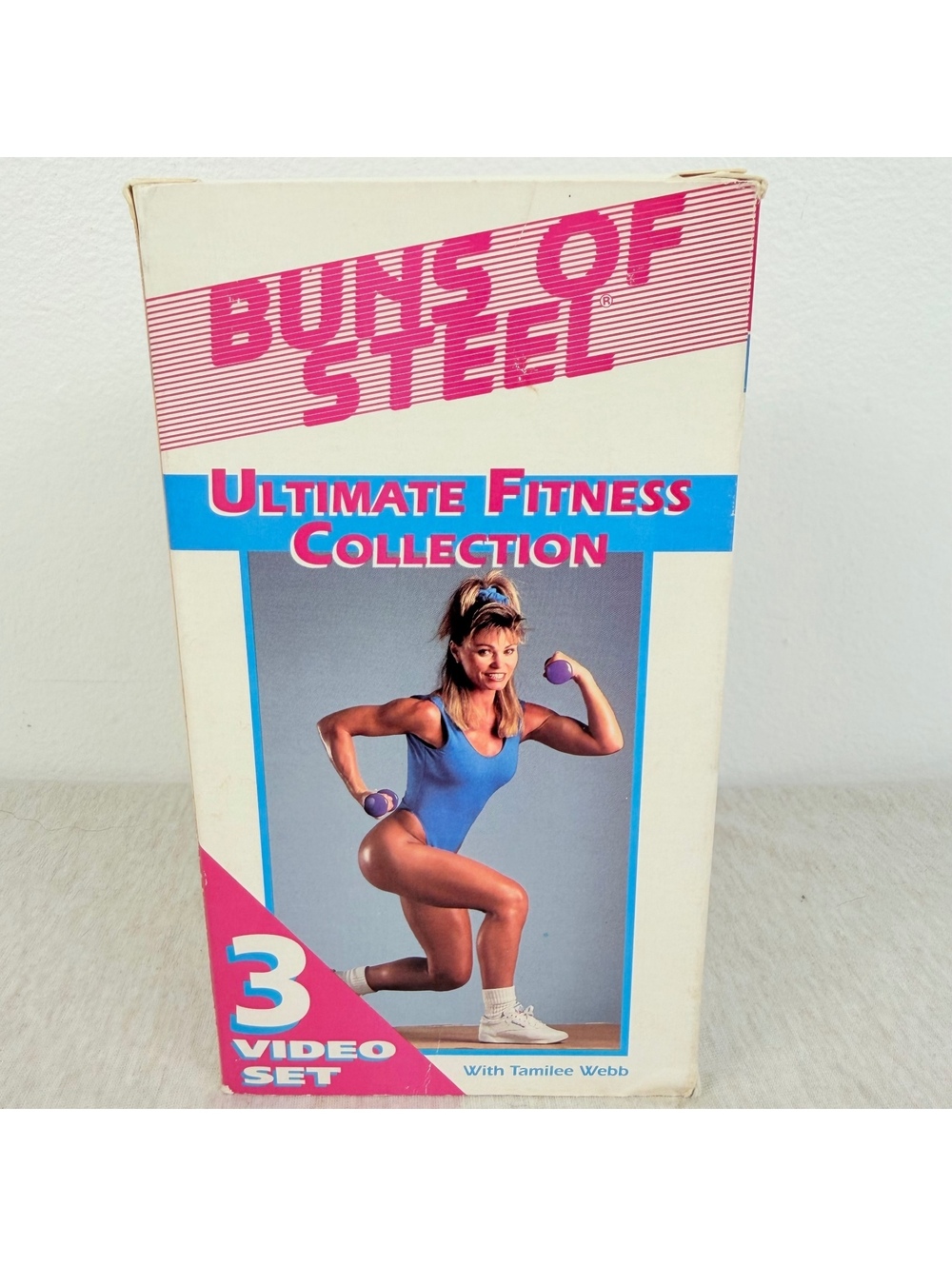 Buns of Steel Ultimate Fitness Collection 3 VHS Set Tamilee Webb 1993